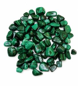 Natural Malachite Tumbled Stone