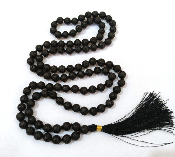 Premium Quality Lava 8mm Japmala 108 Beads