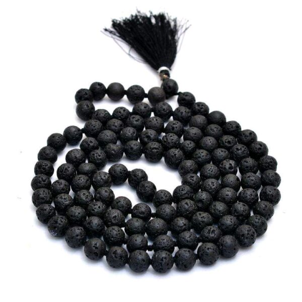 Premium Quality Lava 8mm Japmala 108 Beads