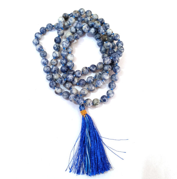 Standard Quality Sodolite 8mm Japmala 108 Beads